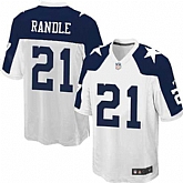 Nike Men & Women & Youth Cowboys #21 Joseph Randle Thanksgiving White Team Color Game Jersey,baseball caps,new era cap wholesale,wholesale hats